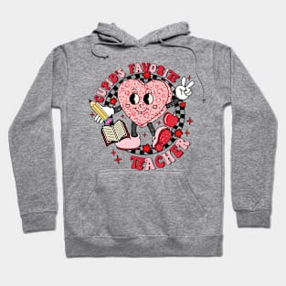 Cupid's Favorite Teacher, Valentine Teacher, Cute Valentine Hoodie